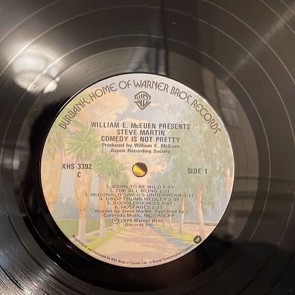 Steve Martin “Comedy Is Not Pretty” Vinyl Record Warner Brothers 1979 Vintage - Picture 5 of 8